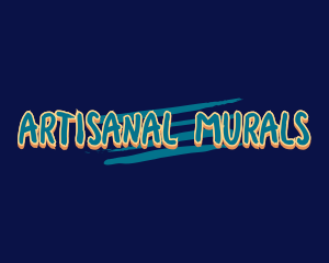 Mural Street Graffiti logo design