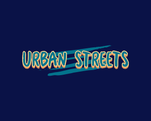 Mural Street Graffiti logo design