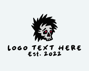 Horror - Horror Skull Punk logo design