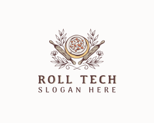 Rolling Pin Bakery Bread logo design