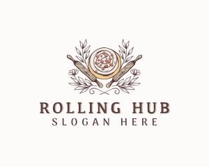 Rolling Pin Bakery Bread logo design