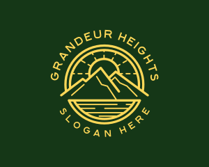 Mountain Ridge Valley logo design