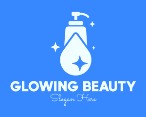 Blue Sparkling Clean Liquid Soap logo
