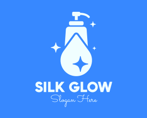Blue Sparkling Clean Liquid Soap logo