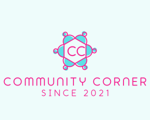 People Community Group logo design