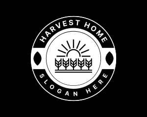 Wheat Farmer Sunshine logo