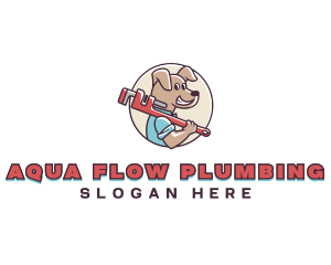 Plumber Dog Wrench logo