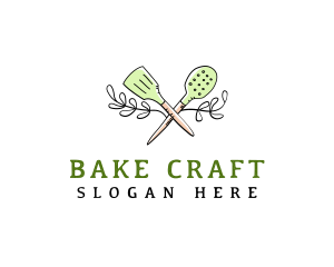 Dessert Baking Tools logo design