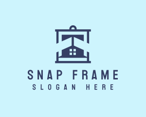 Modern Frame House logo design