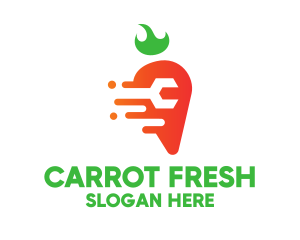 Orange Carrot Repair logo design