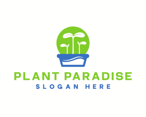 Plant Botanical Organic logo design