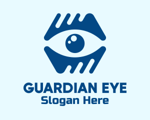 Blue Eye Clinic logo design