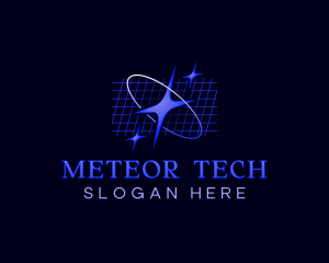 Cyber Tech Star logo design