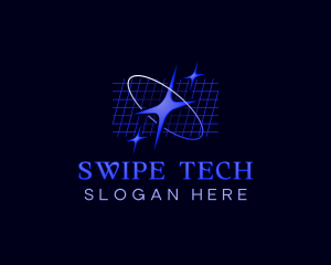 Cyber Tech Star logo design