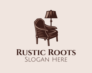 Rustic Brown Furniture logo design