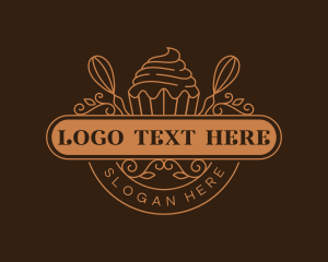 Cupcake Confectionery Baking logo