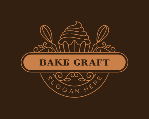 Cupcake Confectionery Baking logo design