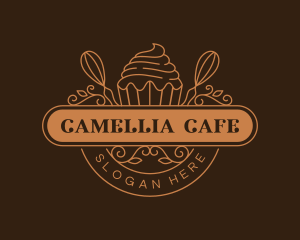 Cupcake Confectionery Baking logo design