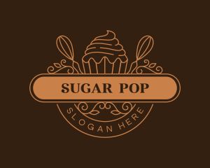 Cupcake Confectionery Baking logo design