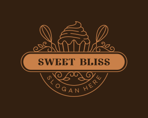 Cupcake Confectionery Baking logo design