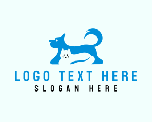 Dog Cat Pet Care logo