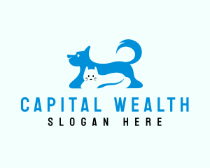 Dog Cat Pet Care logo