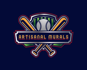 Baseball Bat Tournament logo design