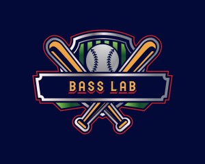 Baseball Bat Tournament logo design