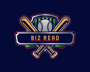 Baseball Bat Tournament logo design