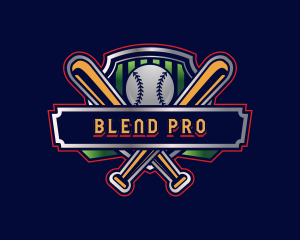 Baseball Bat Tournament logo design