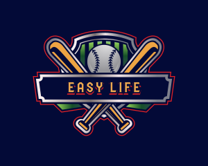 Baseball Bat Tournament logo design