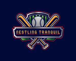 Baseball Bat Tournament logo design