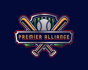 Baseball Bat Tournament logo design