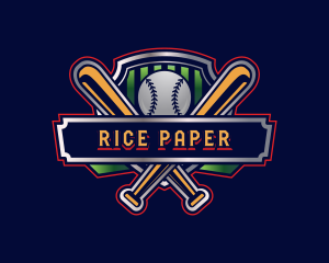 Baseball Bat Tournament logo design