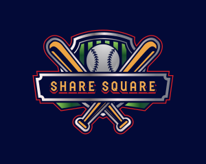 Baseball Bat Tournament logo design