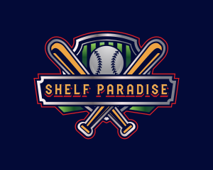 Baseball Bat Tournament logo design