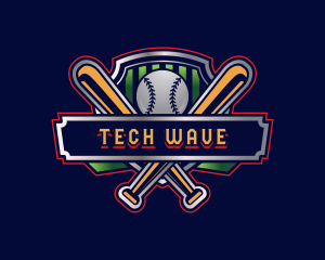 Baseball Bat Tournament logo design