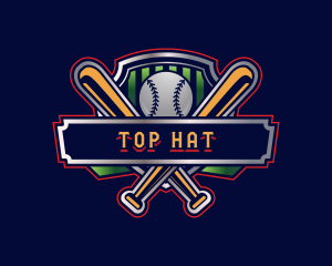 Baseball Bat Tournament logo design