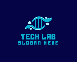 DNA Science Lab logo design