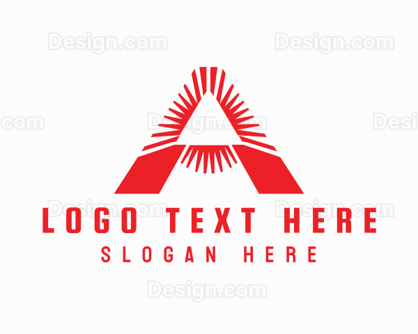 Red Triangle A Logo