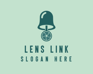 Lens Shutter Bell logo design