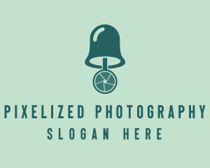 Lens Shutter Bell logo design