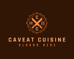 Knife Cuisine Kitchen logo design