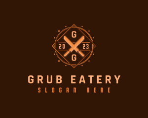 Knife Cuisine Kitchen logo design