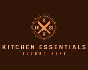 Knife Cuisine Kitchen logo design