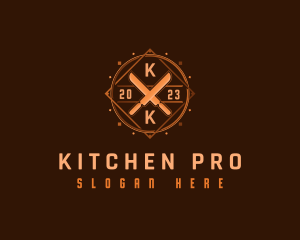 Knife Cuisine Kitchen logo design