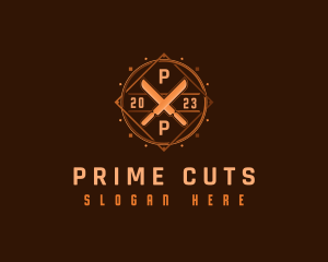 Knife Cuisine Kitchen logo design