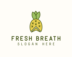 Pineapple Fruit Harvest logo design