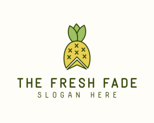 Pineapple Fruit Harvest logo design