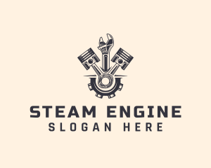 Engine Maintenance Workshop logo design